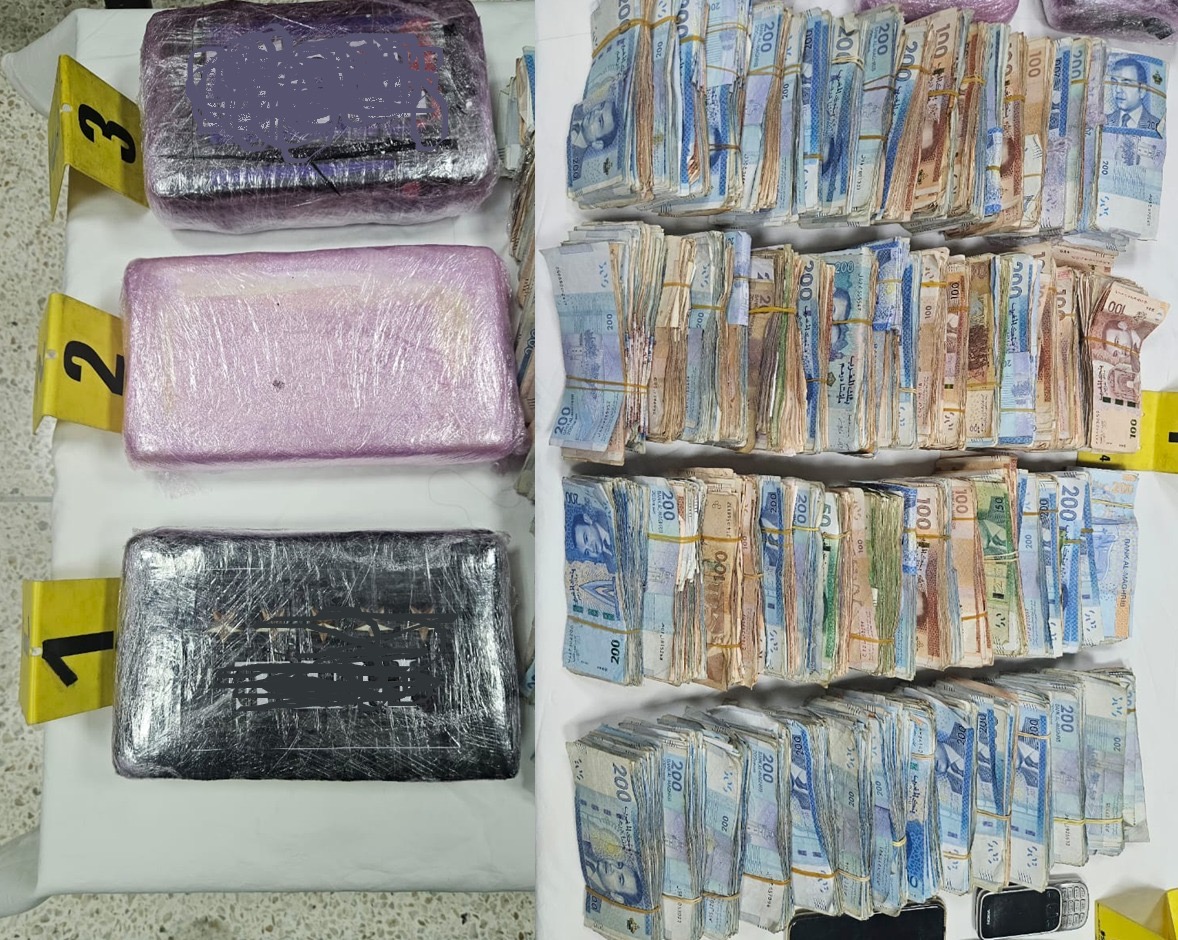 بتنسيق مع “الديستي”.. حجز كميات كبيرة من الكوكايين بطنجة وتوقيف مروج من ذوي السوابق