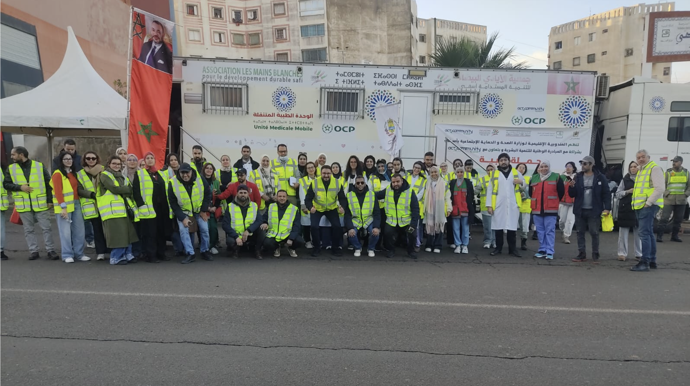 OCP يسخر 50 طبيبًا وممرضًا و8 أطباء نفسيين لتقديم العلاج والدعم النفسي لمتضرري الفيضانات داخل منازلهم