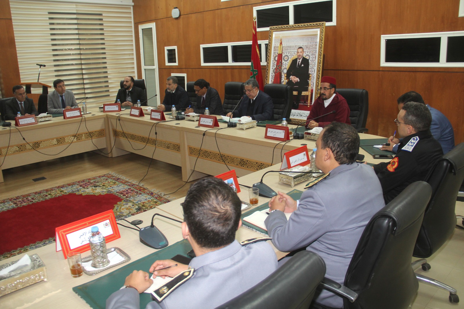 العامل فطاح يترأس بعمالة آسفي اجتماعا لتنزيل ومواكبة برنامج إعادة تأهيل المناطق المتضررة من الفيضانات