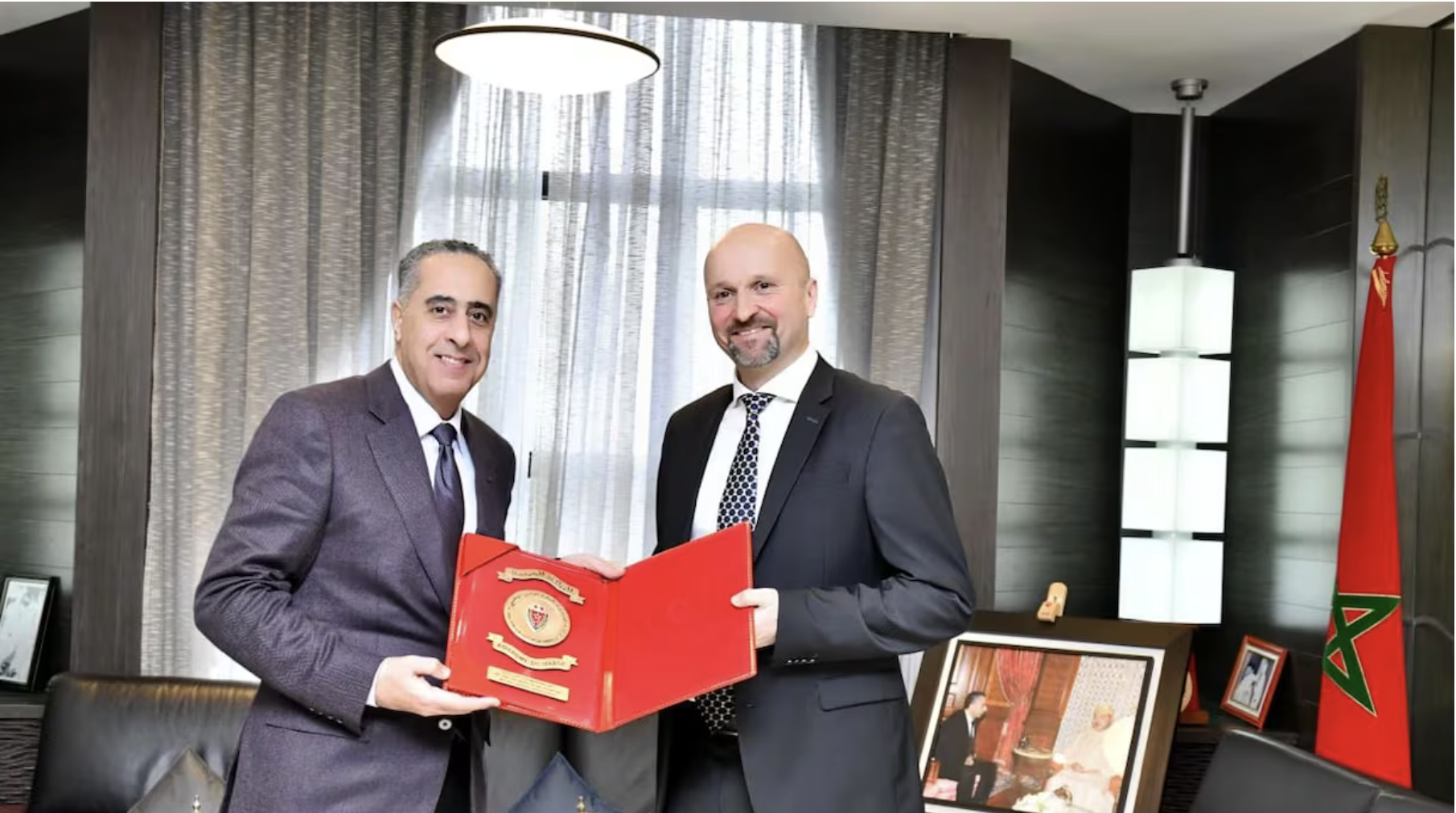 حموشي يستقبل مدير الشرطة ورئيس الوحدة الوطنية المختصة بمكافحة الجريمة المنظمة بدولة الدنمارك