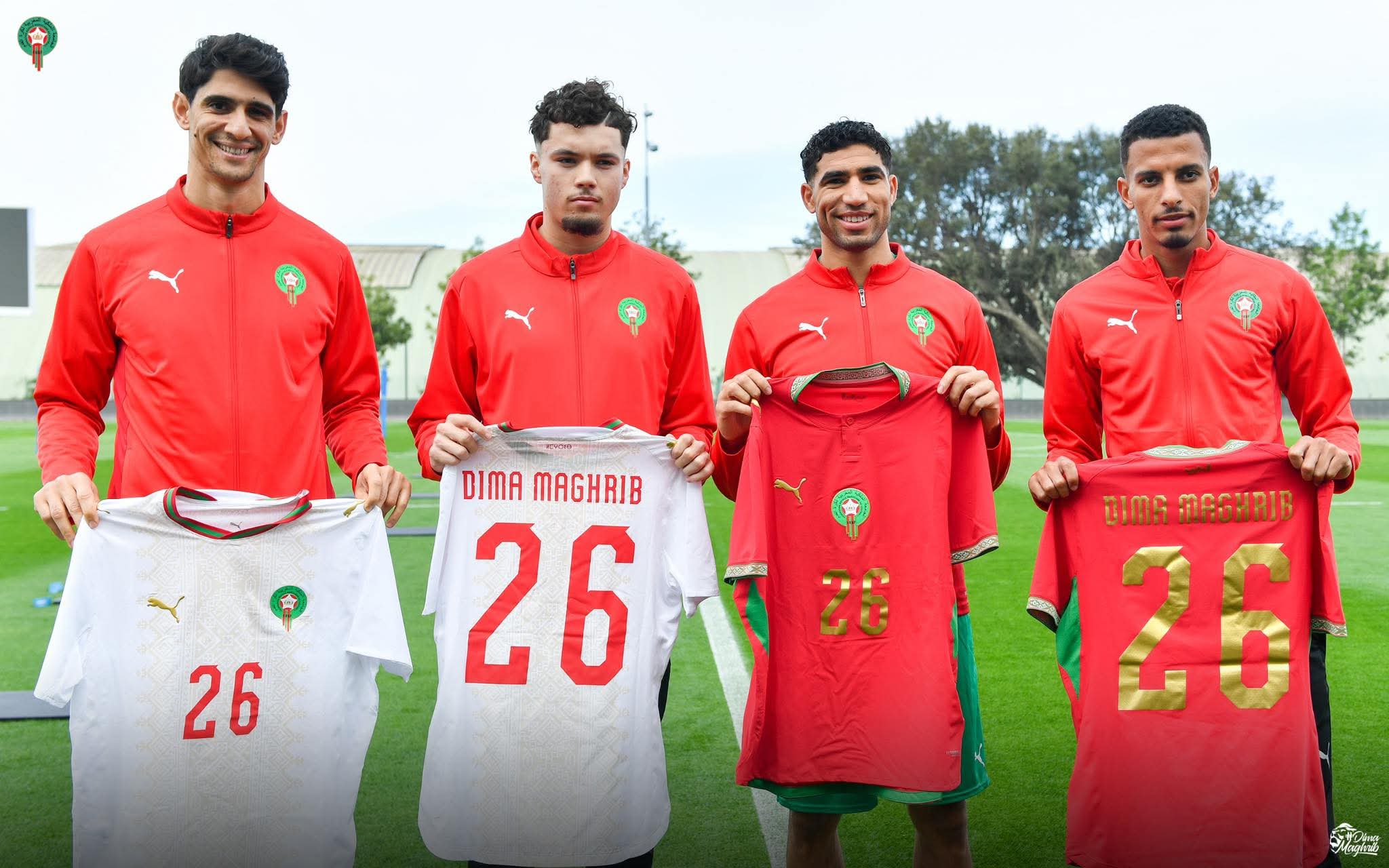 أقمصة جديدة لـ”أسود الأطلس” في المونديال